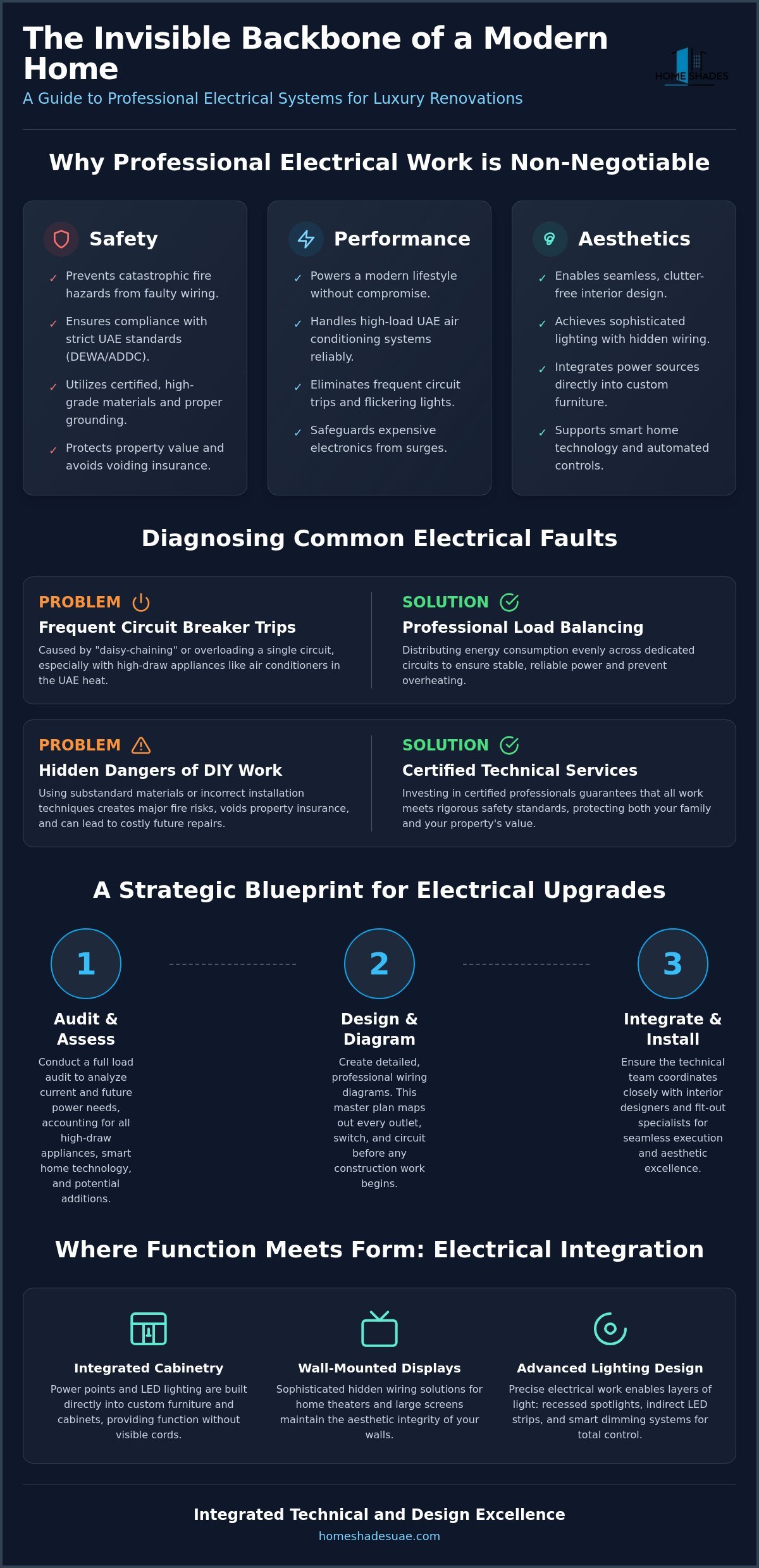 Electrical Work in the UAE: A Comprehensive Guide to Safety and Modernization